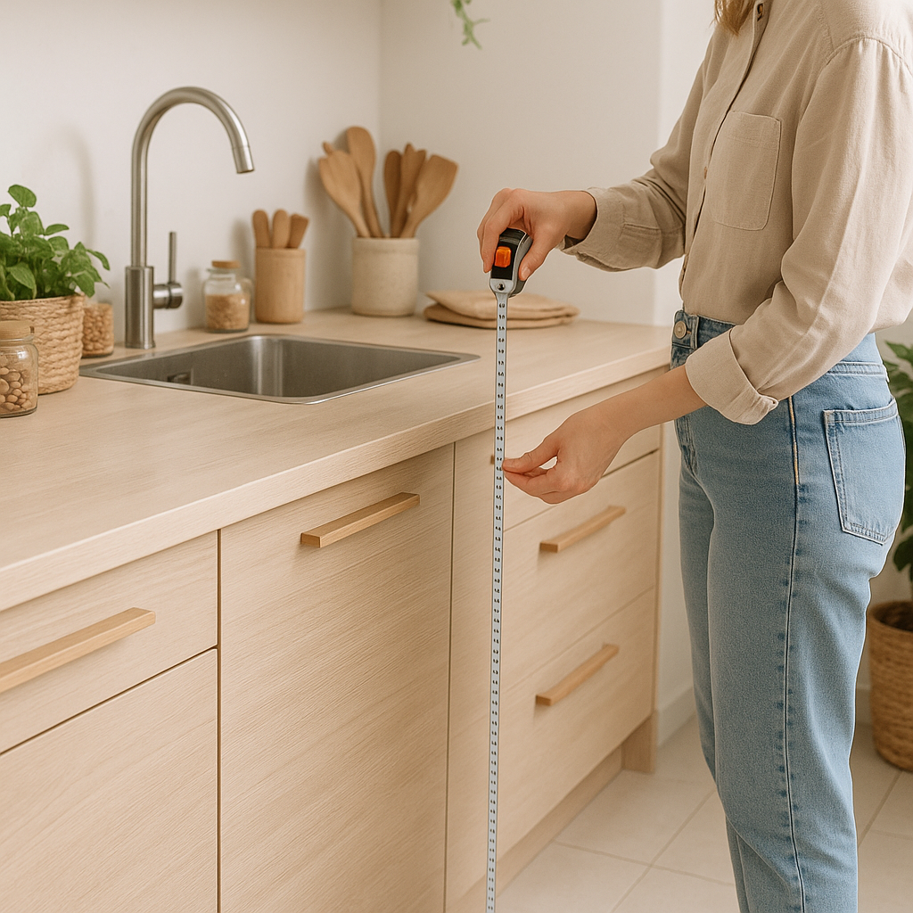 hauteur plan de travail cuisine
